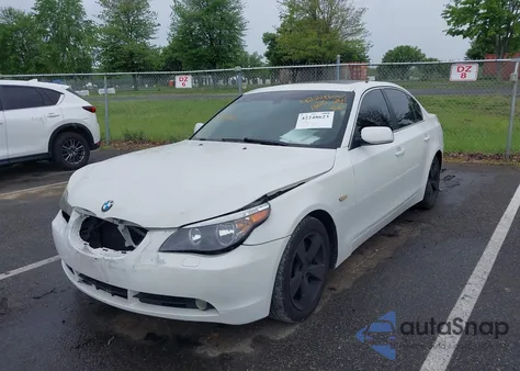 2006 BMW 525Xi из США, поврежденный, VIN WBANF33536CS36062